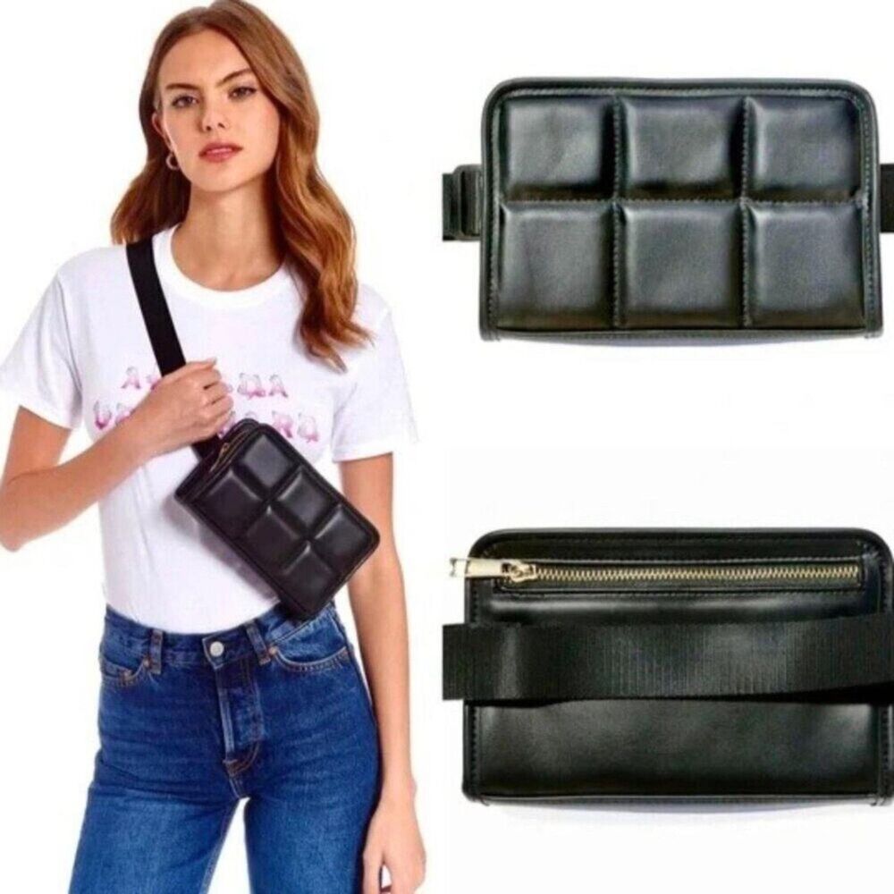 Amanda Uprichard - Quilted - Black Bag - Brand New!